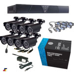 8 Channel Cheap Security Cameras Package Picture