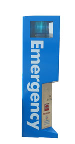 Wall Mounted Blue Light Phone Wall Mounted blue Light Phone